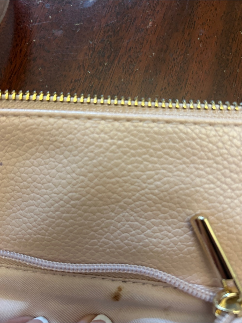 A New Day Crossbody pale pink Gold Hardware EUC - Picture 7 of 9